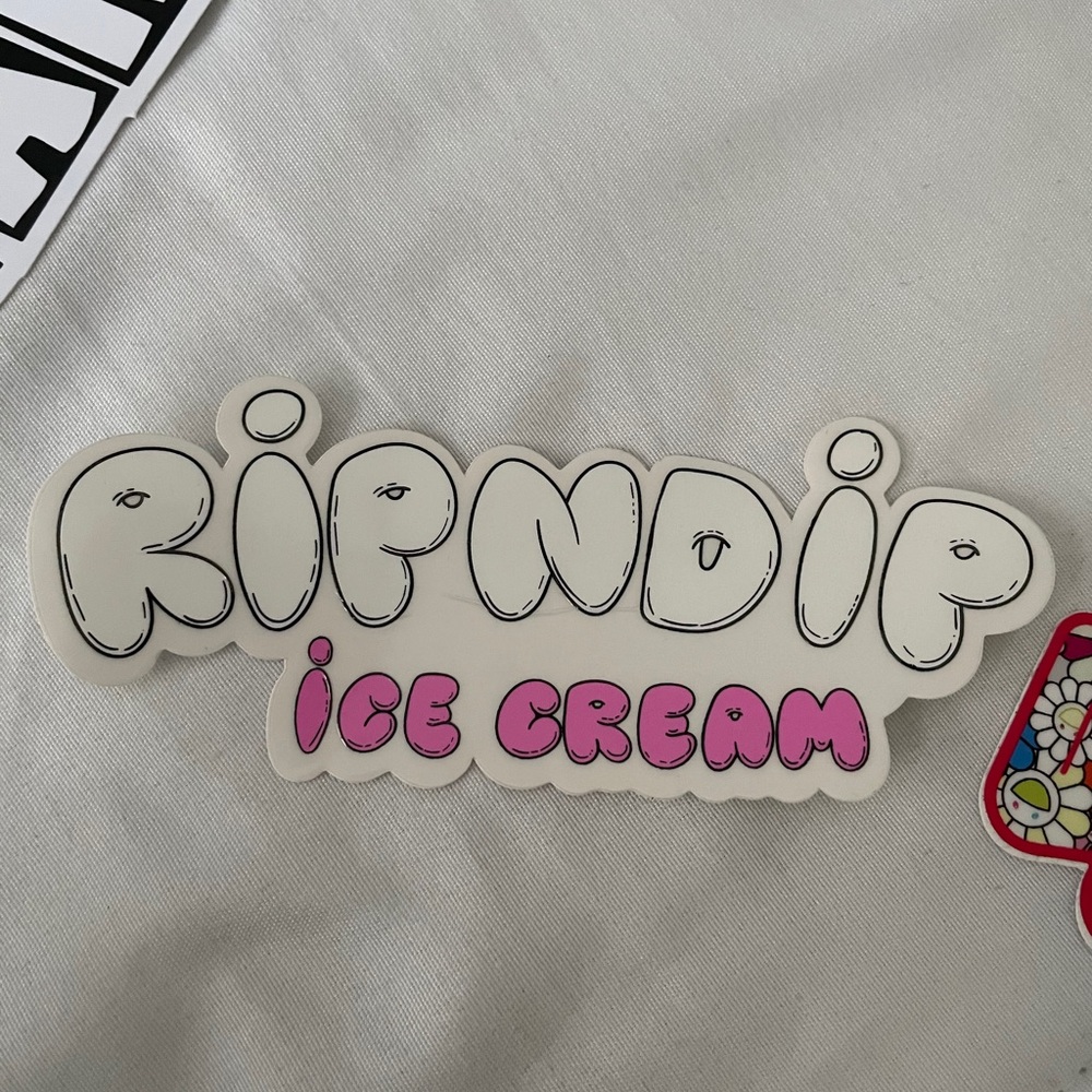 Rip n dip sticker
